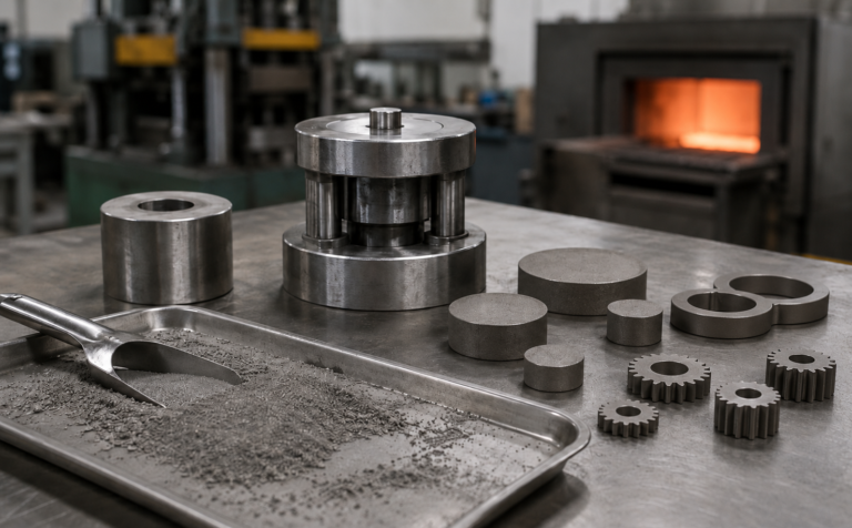 Powder metallurgy storage and discharge applications